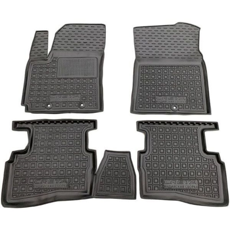Коврики в салон Hyundai Creta (2014-...) Індійська збірка (Avto-Gumm)