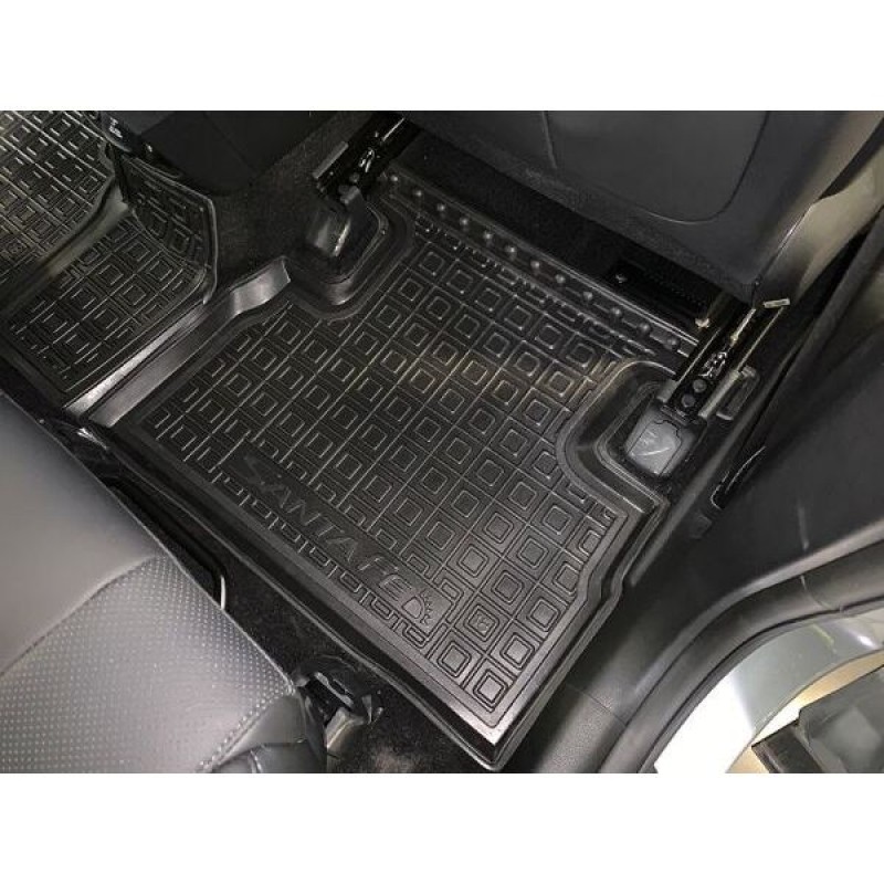 Коврики в салон Hyundai Santa Fe IV (TM) (2018-...) (Avto-Gumm)