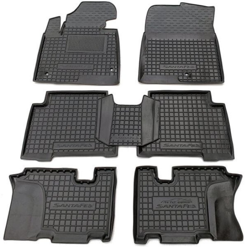 Коврики в салон Hyundai Grand Santa Fe III (NC) (2012-2018) (Avto-Gumm)