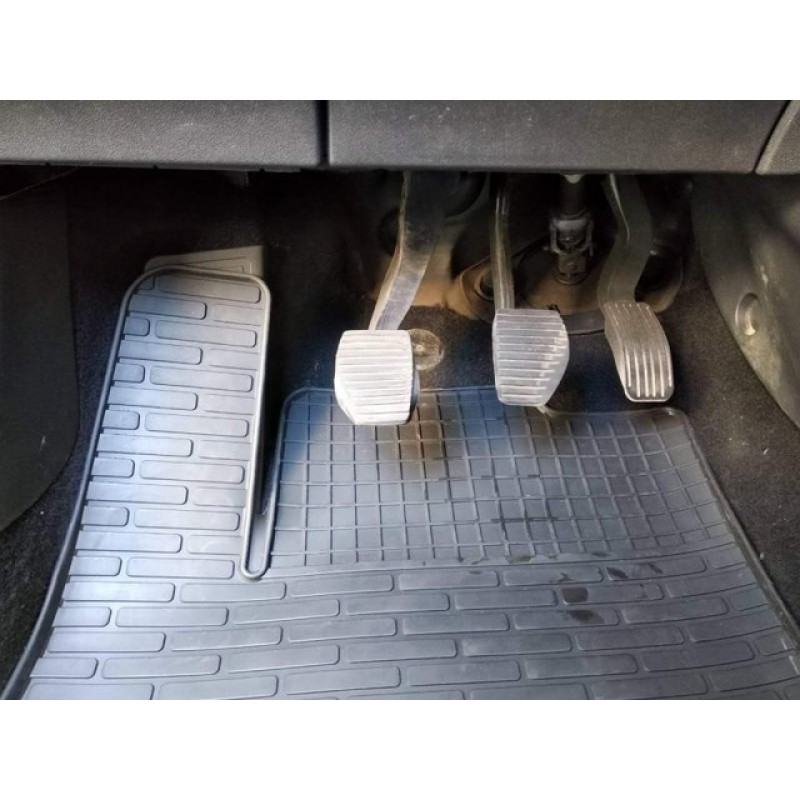 Гумові килимки в салон для Citroen C4 (N) (2010-2018) комплект з 4 штук (Stingray)