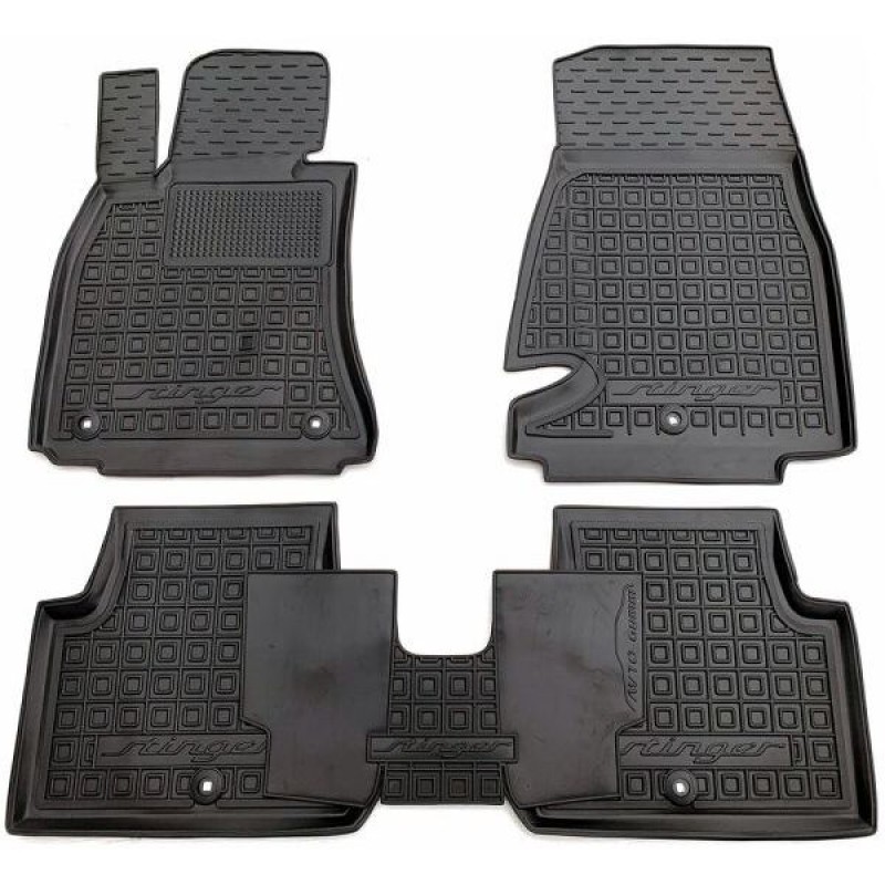 Коврики в салон Kia Stinger (2017-...) (Avto-Gumm)