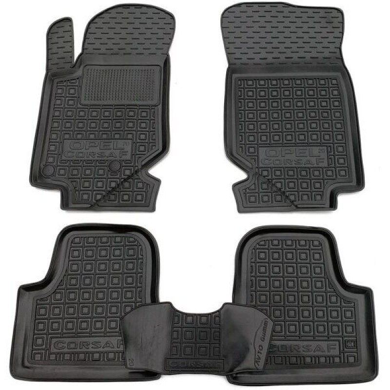 Коврики в салон Opel Corsa F (2019-...) (Avto-Gumm)