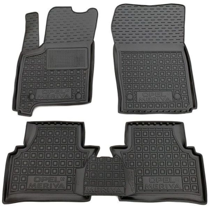 Коврики в салон Opel Meriva A (2002-2010) (Avto-Gumm)