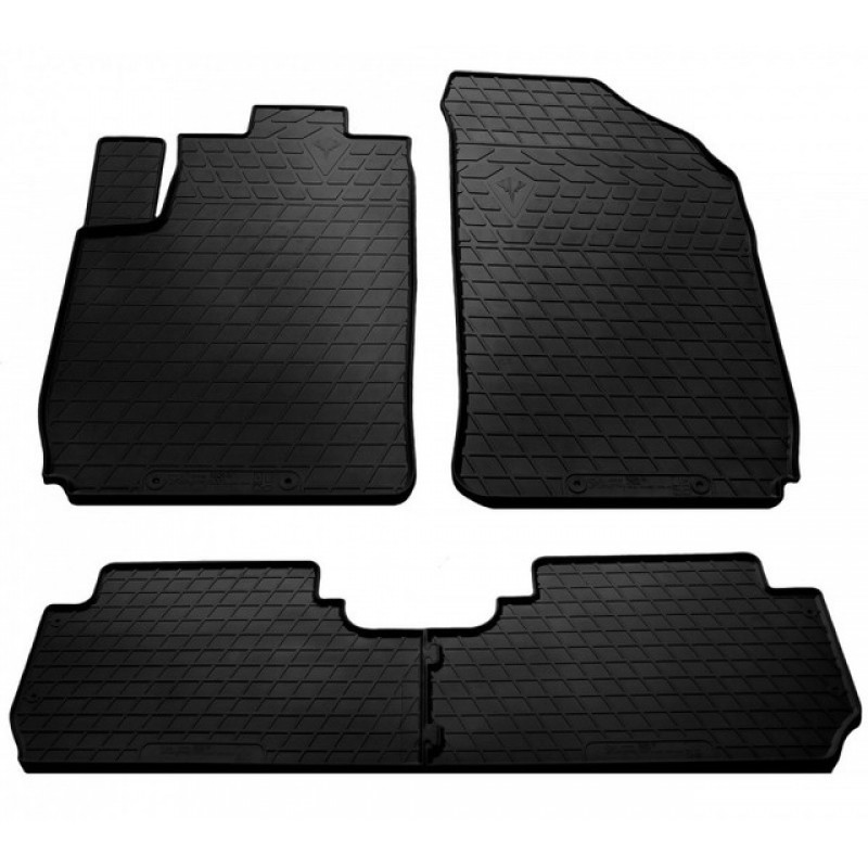 Гумові килимки в салон для Citroen Xsara Picasso (1999-2012) комплект з 4 штук (Stingray)