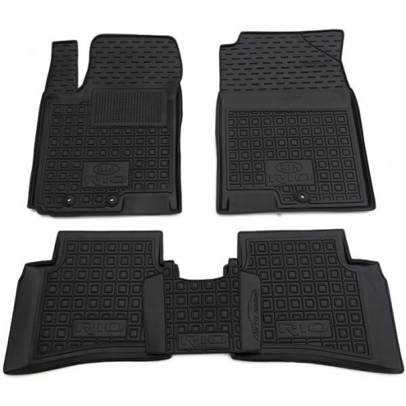 Коврики в салон Kia Rio IV (2017-...) (Avto-Gumm)