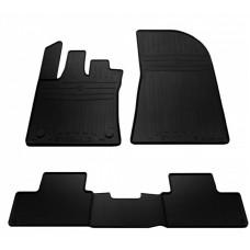 Гумові килимки в салон для Renault Captur (2019-...) комплект з 4 штук (Stingray)