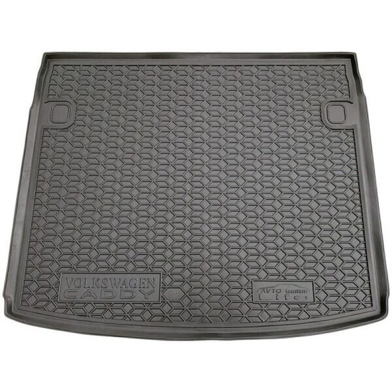 Килимок в багажник для Volkswagen Caddy IV (2020-...) Life (Avto-Gumm)