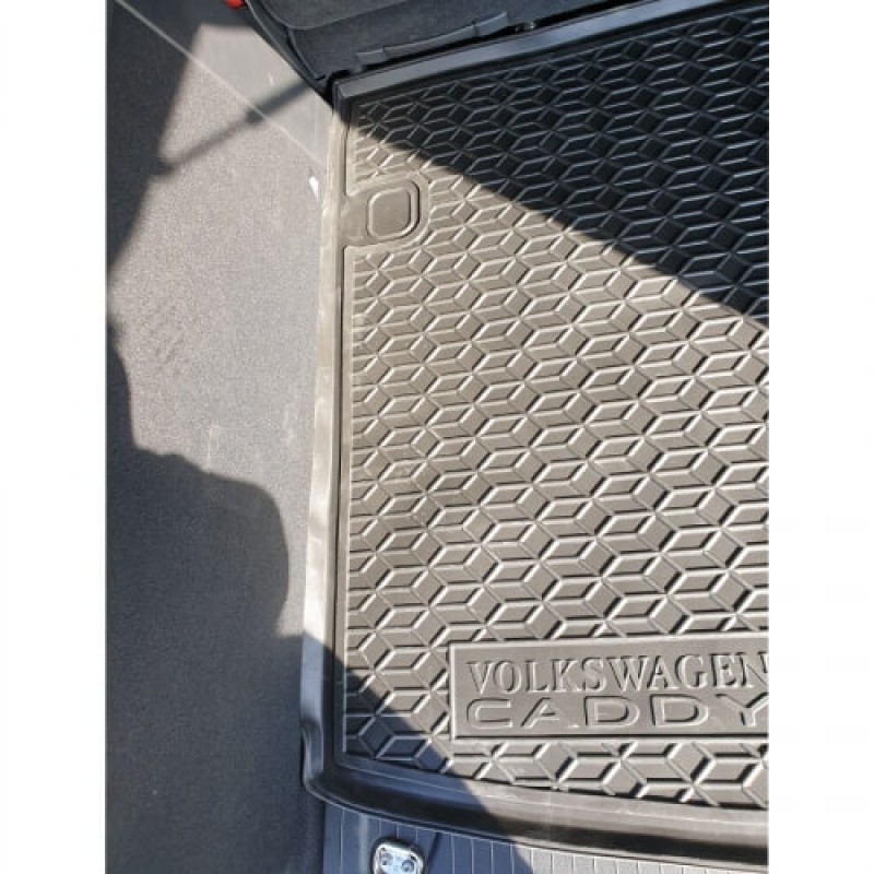 Килимок в багажник для Volkswagen Caddy IV (2020-...) Life (Avto-Gumm)