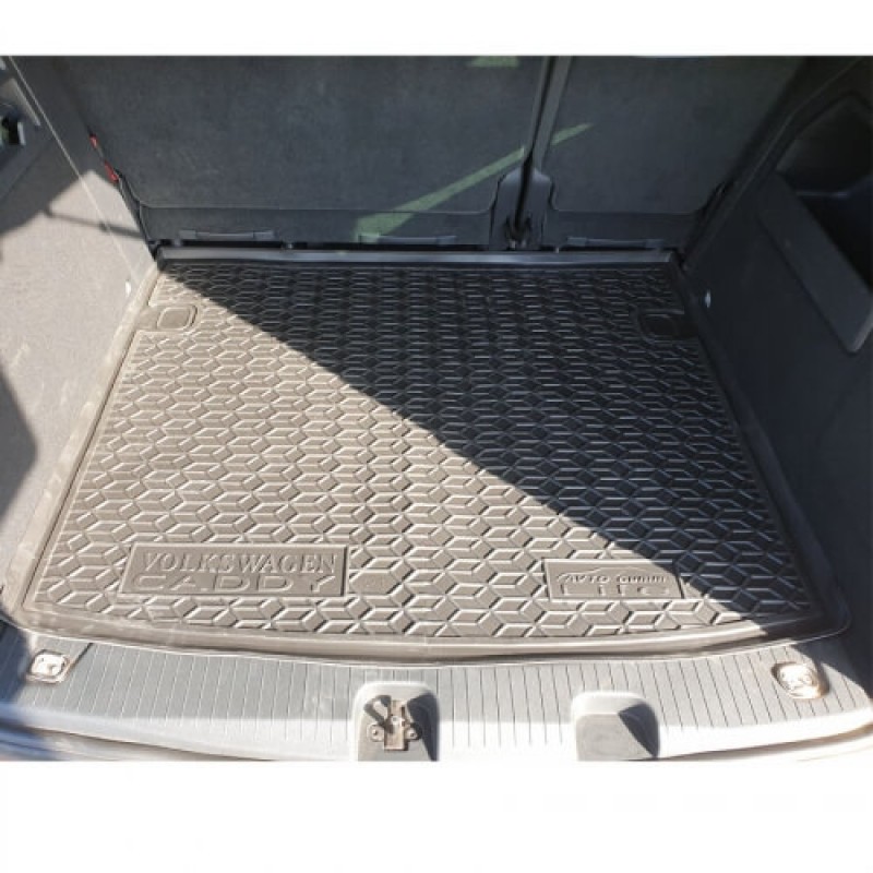 Килимок в багажник для Volkswagen Caddy IV (2020-...) Life (Avto-Gumm)