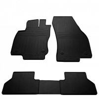 Гумові килимки в салон для Volkswagen Caddy IV (2020-...) комплект з 4 штук (Stingray)