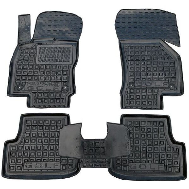 Коврики в салон Volkswagen Golf VIII (2020-...) (Avto-Gumm)