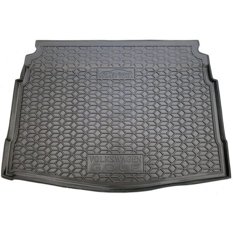 Килимок в багажник для Volkswagen Golf VIII (2020-...) (hatchback) нижня поличка (Avto-Gumm)
