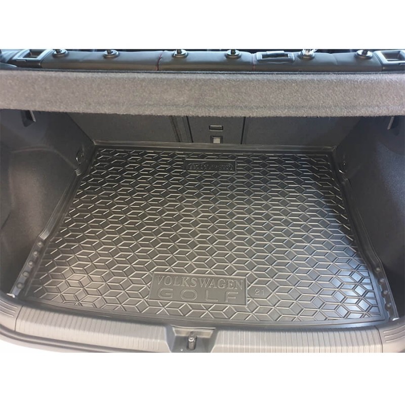 Килимок в багажник для Volkswagen Golf VIII (2020-...) (hatchback) верхня поличка (Avto-Gumm)