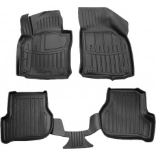 3D килимки для Volkswagen Golf V (2003-2008)  з бортиками 30 мм (Stingray)