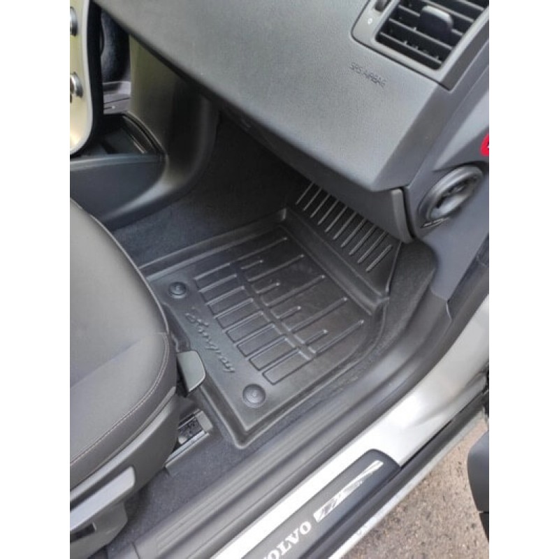 3D килимки для Volvo V50 (2004-2012)  з бортиками 30 мм (Stingray)