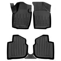 3D килимки для Seat Toledo 4 (2012-...)  з бортиками 30 мм (Stingray)