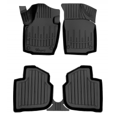 3D килимки для Seat Toledo 4 (2012-...)  з бортиками 30 мм (Stingray)