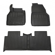 3D килимки для Renault Scenic 2 2002-2009  з бортиками 30 мм (Stingray)