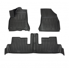 3D килимки для Citroen C4 Picasso (2006-2013)  з бортиками 30 мм (Stingray)