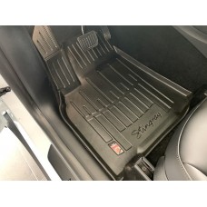 3D килимки для Tesla Model Y (2019-…) (Revised mount) з бортиками 30 мм (Stingray)