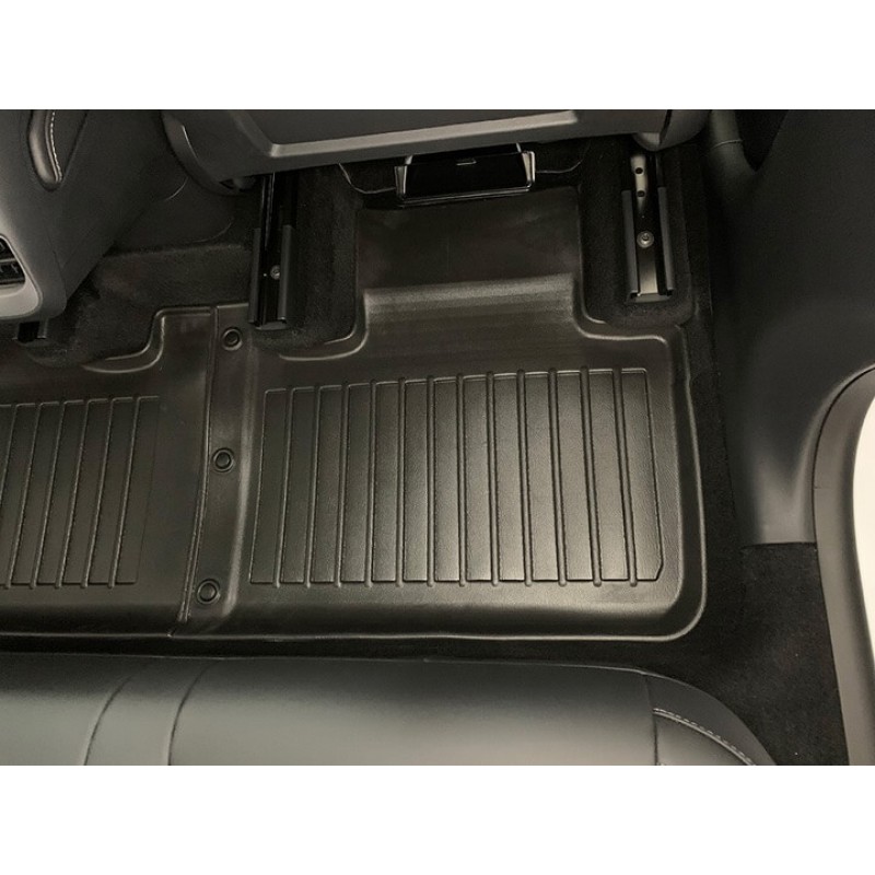 3D килимки для Tesla Model Y (2019-…) (Revised mount) з бортиками 30 мм (Stingray)