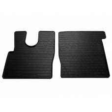 Гумові килимки в салон для Daf XF106 (2013-2017) комплект з 2 штук (Stingray)
