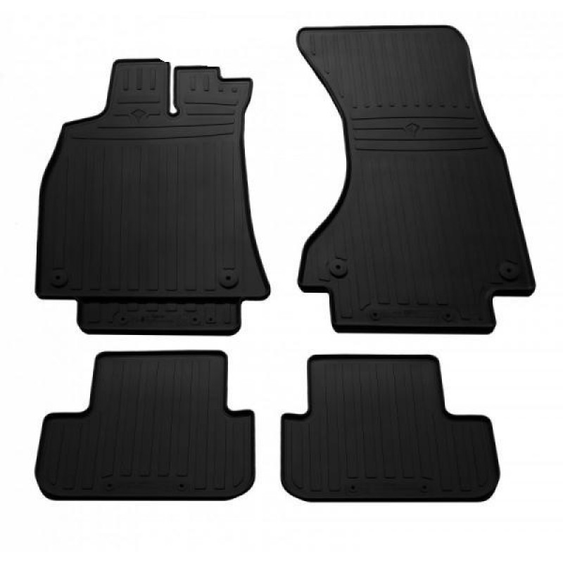 Гумові килимки в салон для Audi A5 Sportback (8Т) (2007-2016) комплект з 4 штук (Stingray)