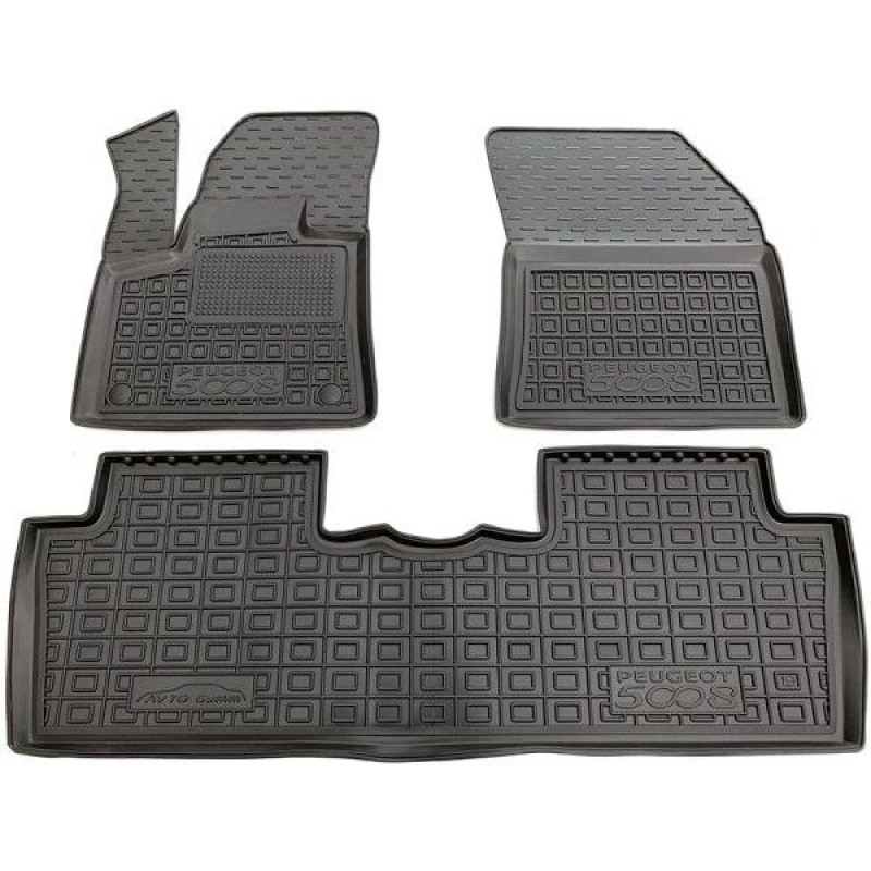 Коврики в салон Peugeot 5008 (2017-...) (Avto-Gumm)