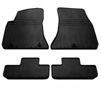 Гумові килимки в салон для Dodge Challenger III (2008-2019) комплект з 4 штук (Stingray)