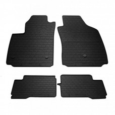 Гумові килимки в салон для Fiat 500 electric (2012-...) комплект з 4 штук (Stingray)