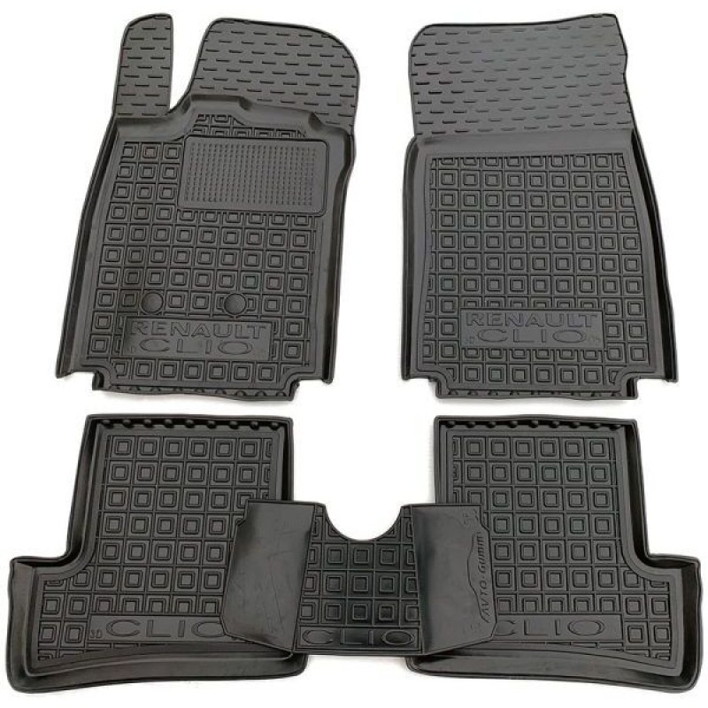 Коврики в салон Renault Clio III (2005-2012) 3-х дверне (Avto-Gumm)