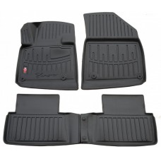 3D килимки для Citroen C5 (2008-2017)  з бортиками 30 мм (Stingray)