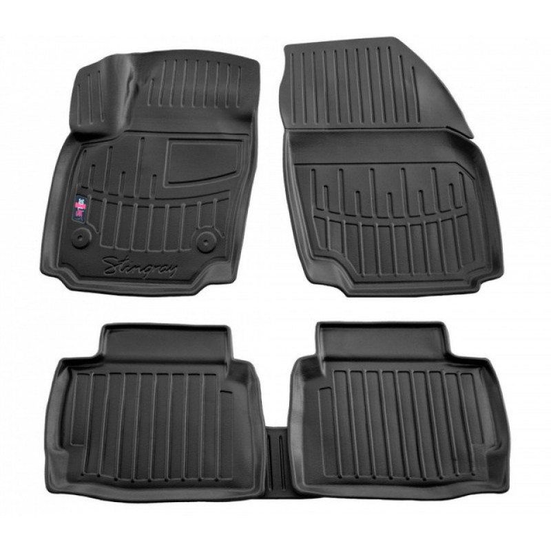 3D килимки для Ford Mondeo IV (2007-2014)  з бортиками 30 мм (Stingray)