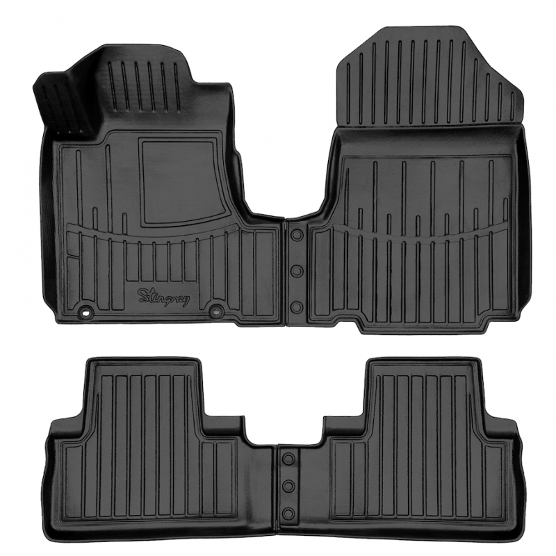 3D килимки для Honda CR-V III (2006-2012)  з бортиками 30 мм (Stingray)