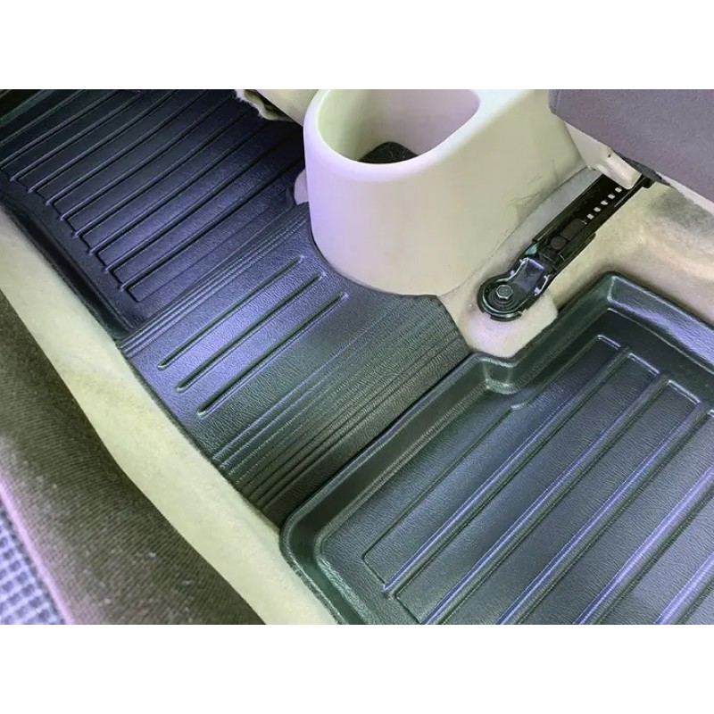 3D килимки для Kia Rio II (DE) (2005-2010)  з бортиками 30 мм (Stingray)