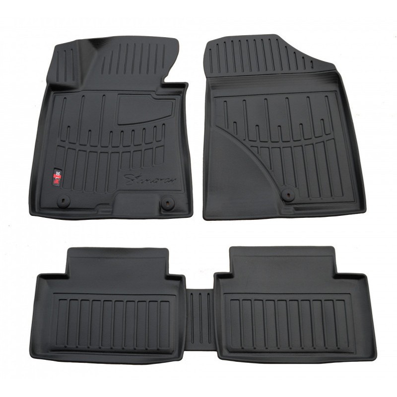 3D килимки для Hyundai i30 (GD) (2011-2016)  з бортиками 30 мм (Stingray)