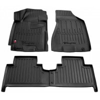3D килимки для Kia Sportage (JE) (2004-2010)  з бортиками 30 мм (Stingray)