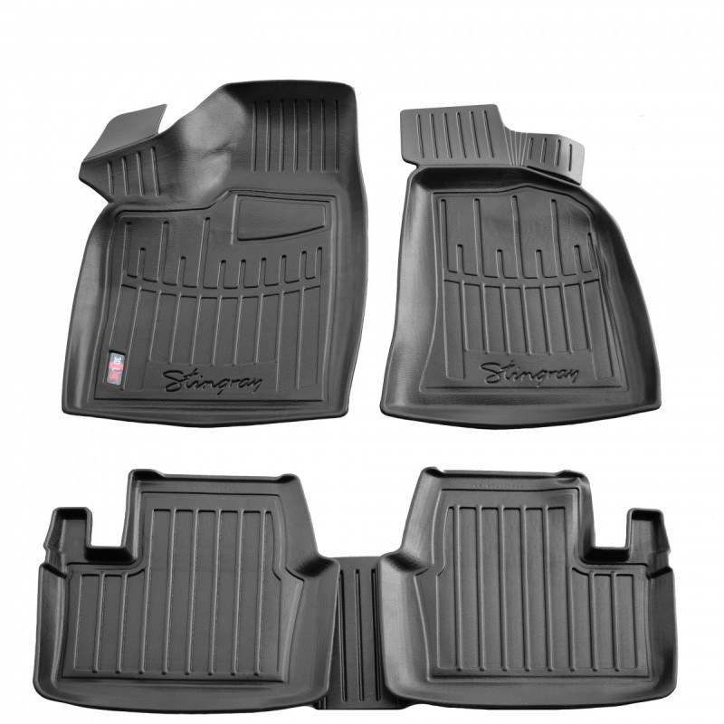 3D килимки для Lada 2111 (1998-2009)  з бортиками 30 мм (Stingray)
