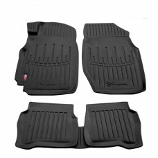 3D килимки для Nissan Almera Classic (2006-2011)  з бортиками 30 мм (Stingray)