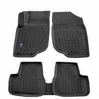 3D килимки для Peugeot 207 (2006-2012) з бортиками 30 мм (Stingray) 3D килимки для Peugeot 207 (2006-2012) з бортиками 30 мм (Stingray)