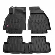 3D килимки для Renault Megane II (2002-2009)  з бортиками 30 мм (Stingray)