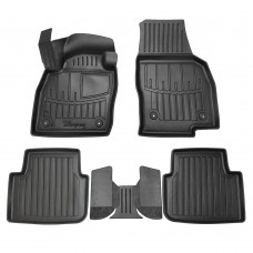 3D килимки для Skoda Kamiq (2019-...)  з бортиками 30 мм (Stingray)