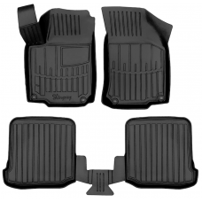 3D килимки для Volkswagen Golf IV (1997-2003)  з бортиками 30 мм (Stingray)