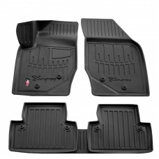 3D килимки для Volvo XC90 (2002-2014)  з бортиками 30 мм (Stingray)