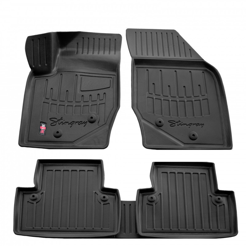 3D килимки для Volvo XC90 (2002-2014)  з бортиками 30 мм (Stingray)