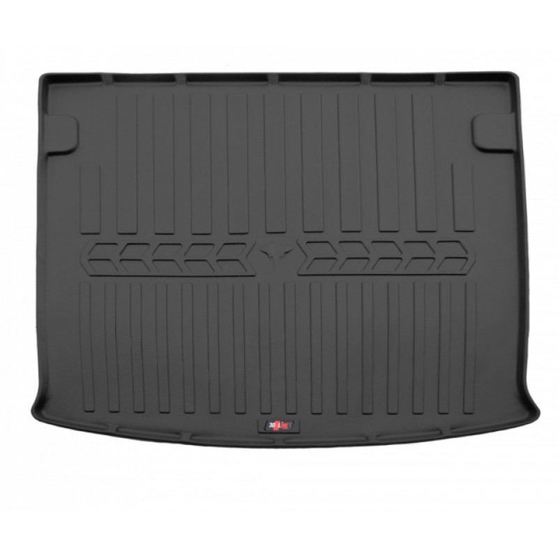 Килимок в багажник для Audi A6 (C5) (1997-2004) Sedan  з бортиками 30 мм (Stingray)