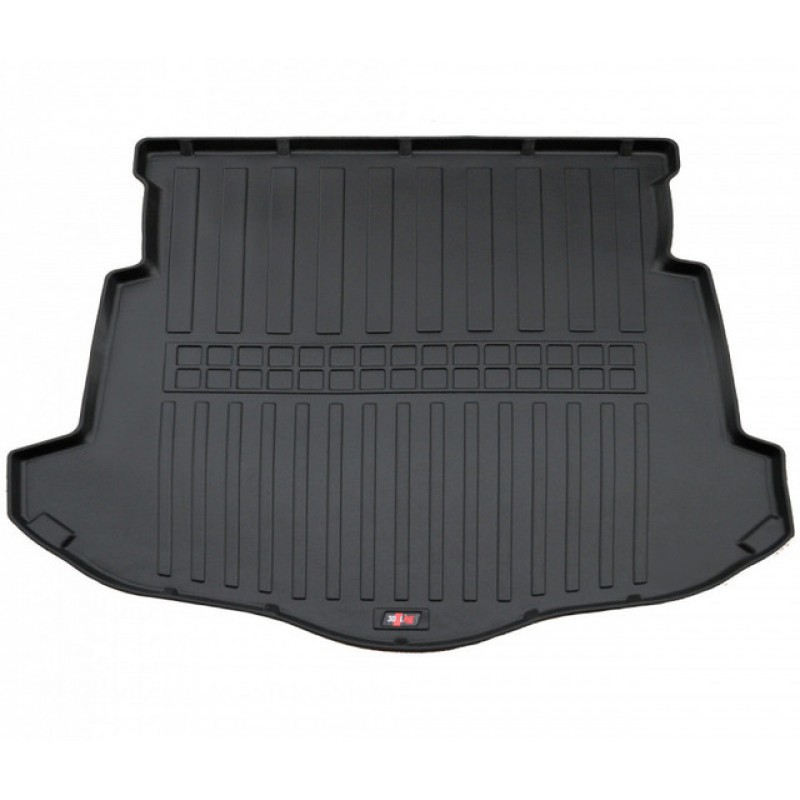 Килимок в багажник для Ford Mondeo IV (2007-2014) (liftback/sedan повнорозмірна запаска) з бортиками 30 мм (Stingray)