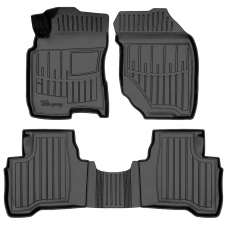3D килимки для Nissan X-Trail (T30) (2001-2007)  з бортиками 30 мм (Stingray)