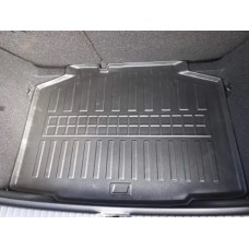 Килимок в багажник для Skoda Kamiq (2019-...) з бортиками 30 мм (Stingray)