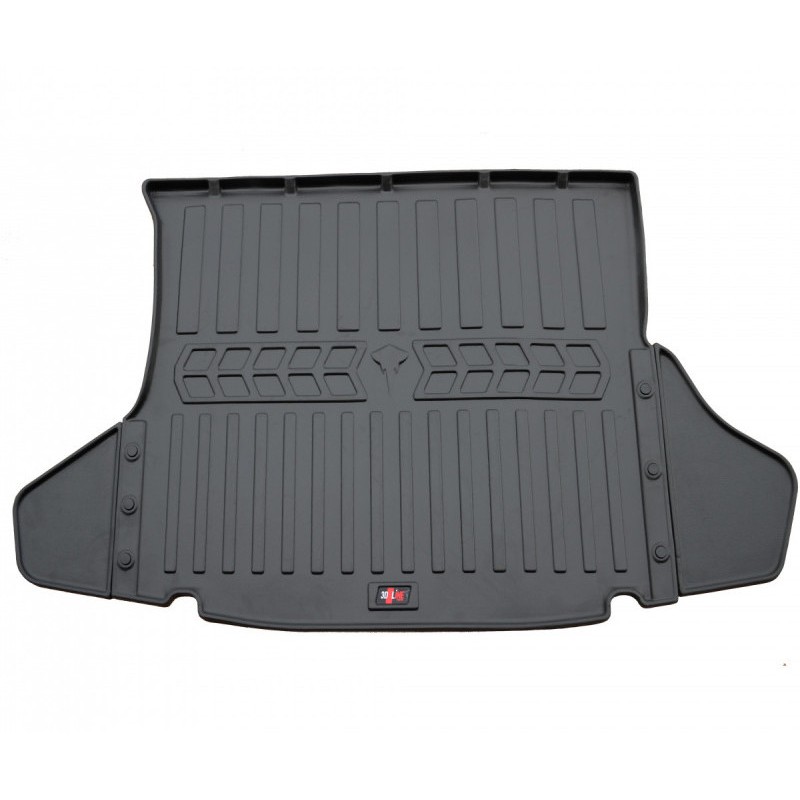 Килимок в багажник для Toyota Prius (ZHW30) (2009-2015) з бортиками 30 мм (Stingray)